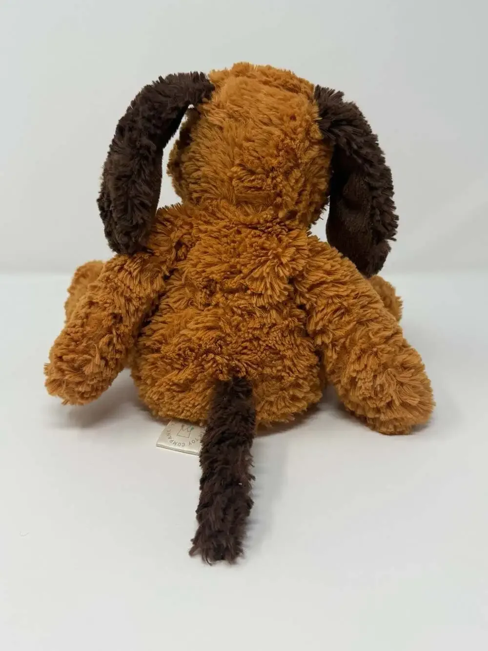 The Manhattan Toy Company Delightful Duffy Brown Plush Puppy Dog 2015 Stuffy